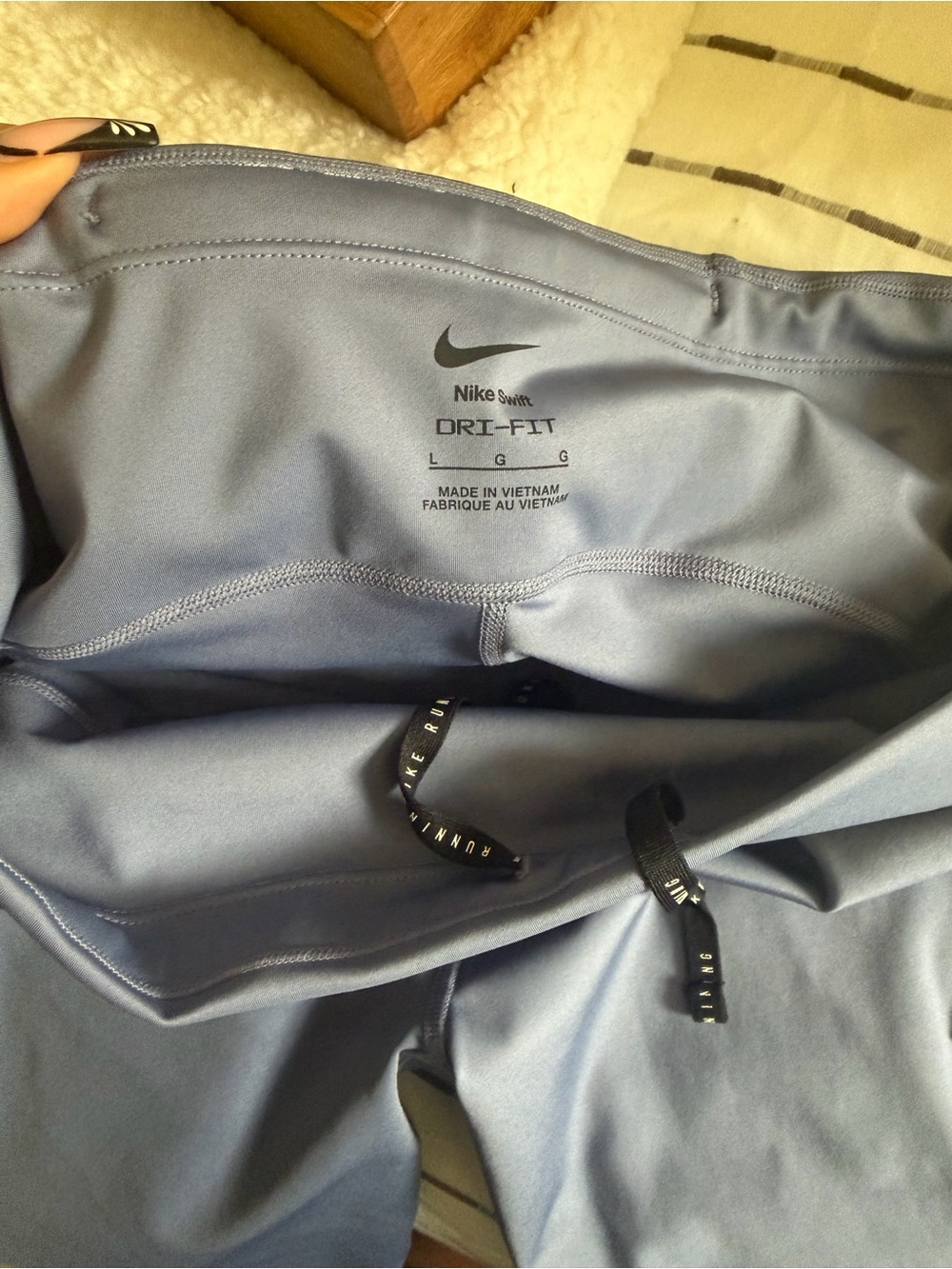 Nike Swift High Waist 7/8 Running Leggings - Picture 8 of 10